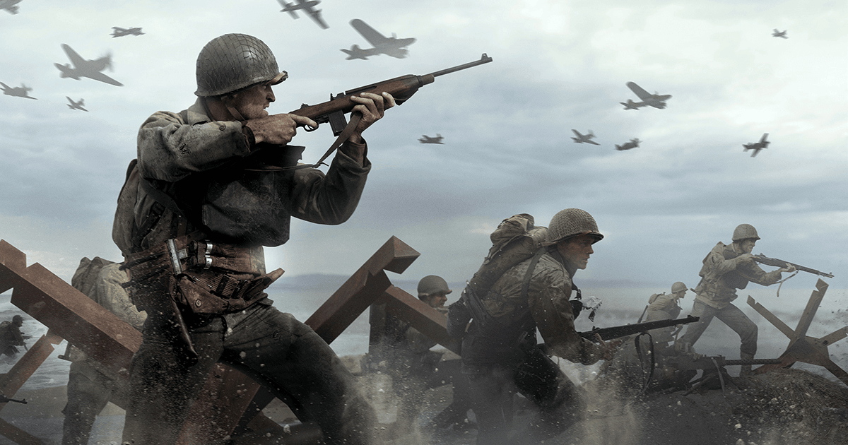 Imagem do jogo Call of Duty: WWII