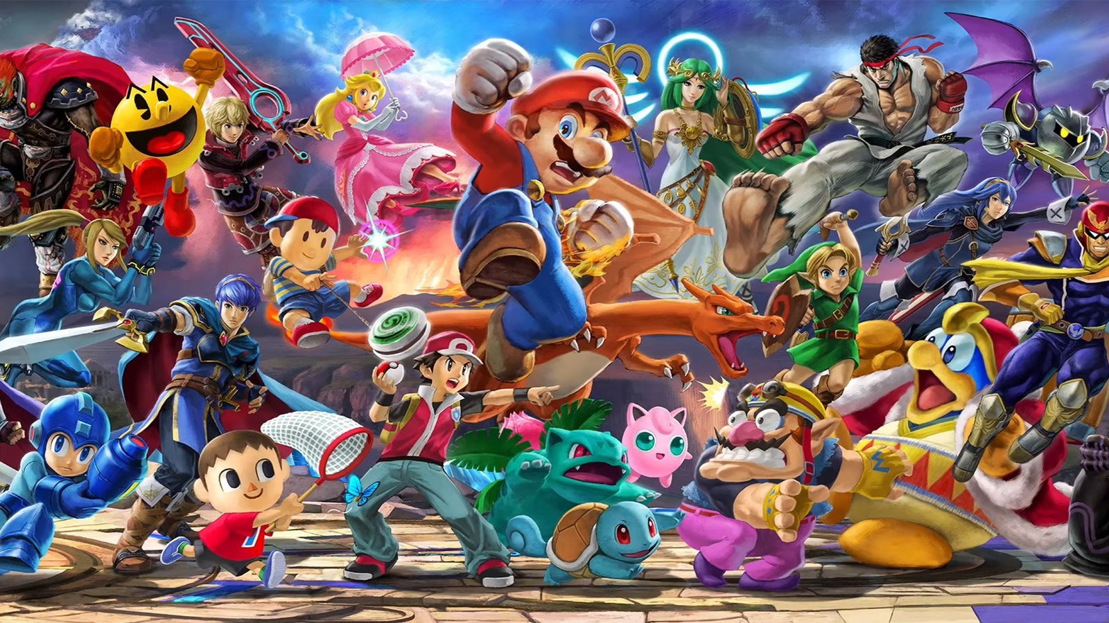 Imagem do jogo Super Smash Bros. Ultimate Nintendo