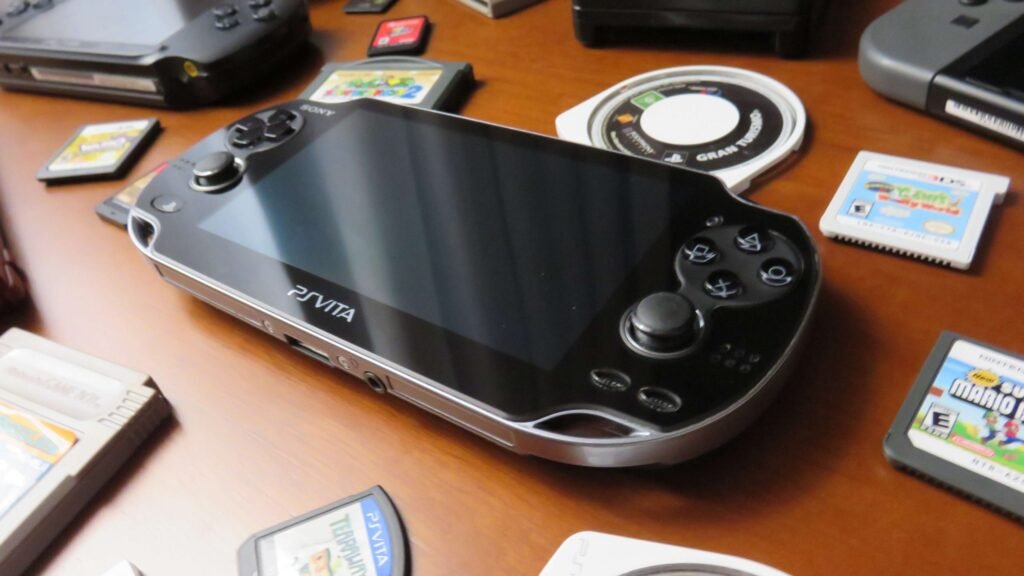 Imagem do console PlayStation Vita