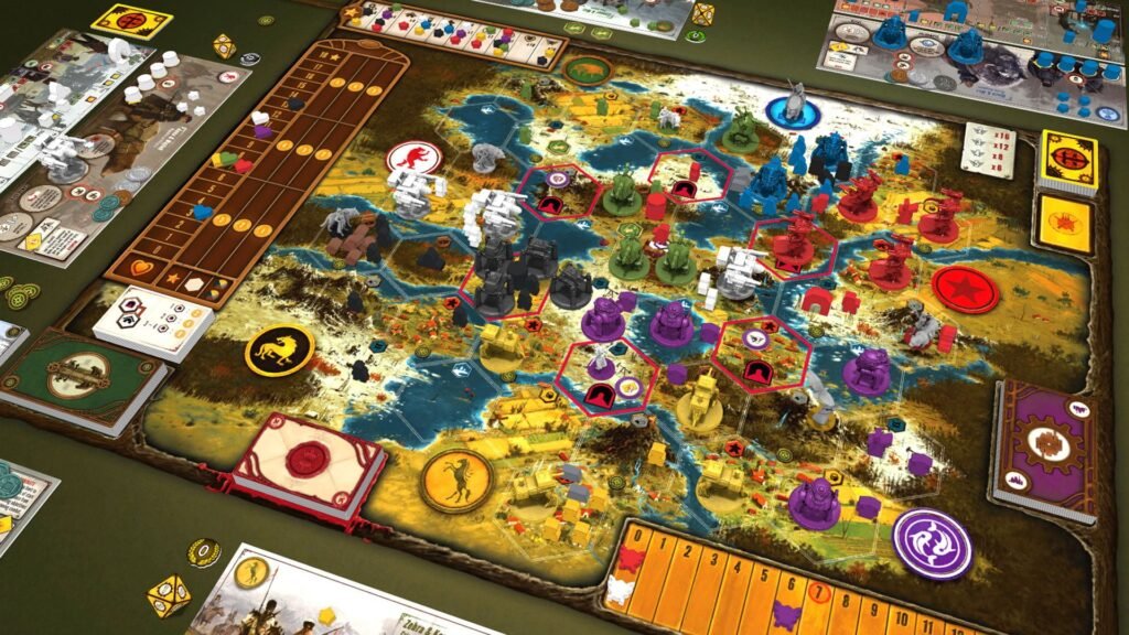 Imagem do board game Scythe