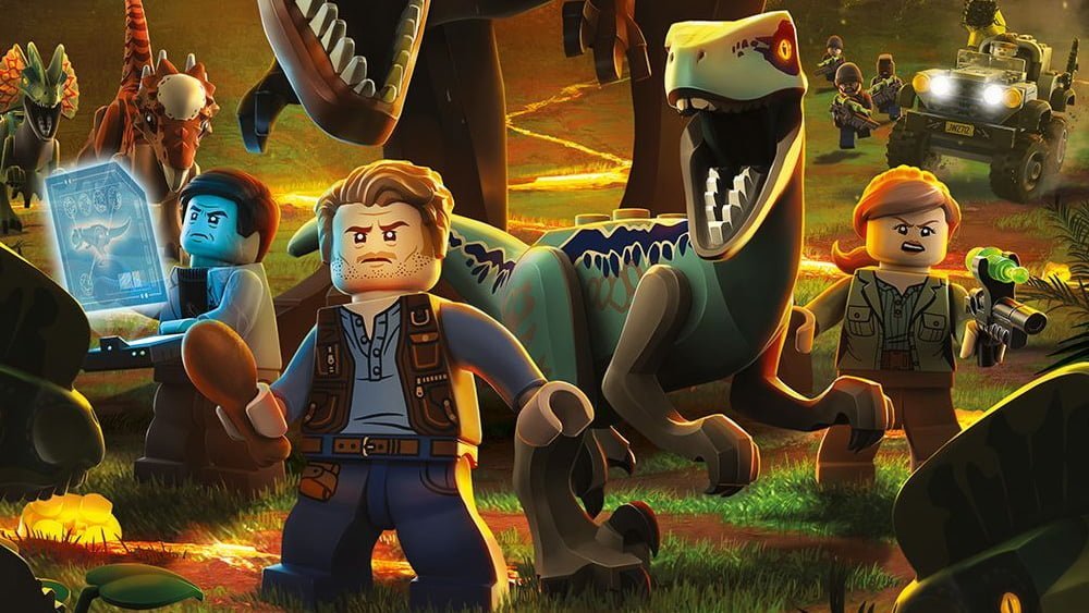 Os dinossauros em blocos de LEGO Jurassic World invadirão o Nintendo Switch em setembro