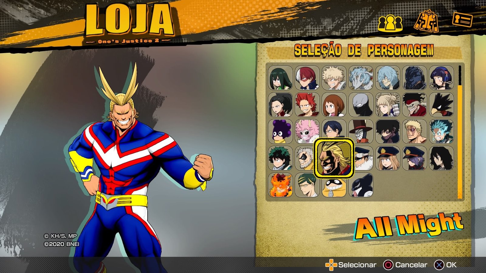Imagem do jogo My Hero One's Justice 2