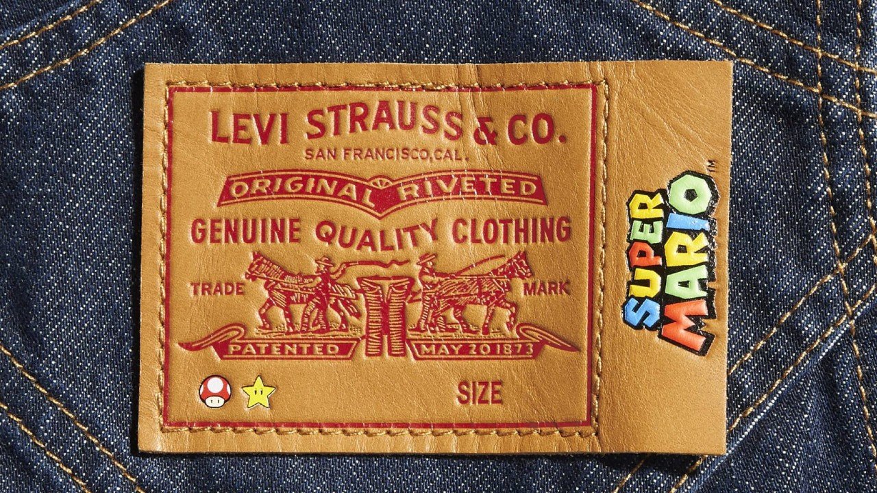 Super Mario terá coleção estilosa na Levi’s para todas as idades