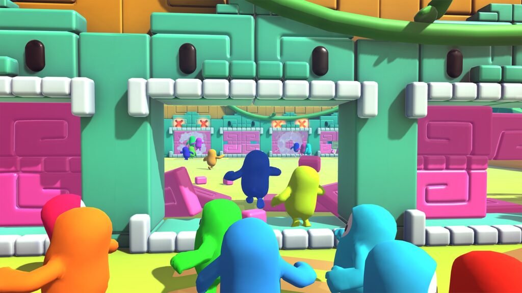 Imagem de fundo dor review de Fall Guys: Ultimate Knockdown