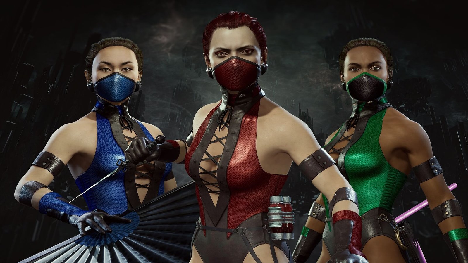 Lutadoras de Mortal Kombat 11: Aftermath recebem “novas” roupas nostálgicas