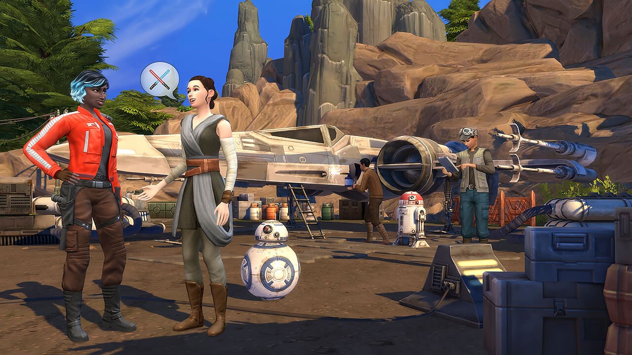 Gamescom 2020: A Força de Star Wars está com The Sims 4!