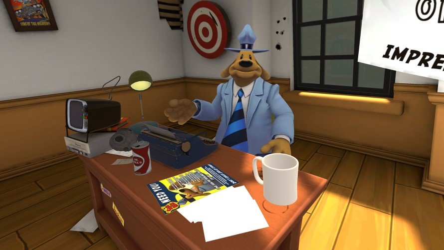 Sam & Max: This Time It’s Virtual mostra agentes em realidade virtual