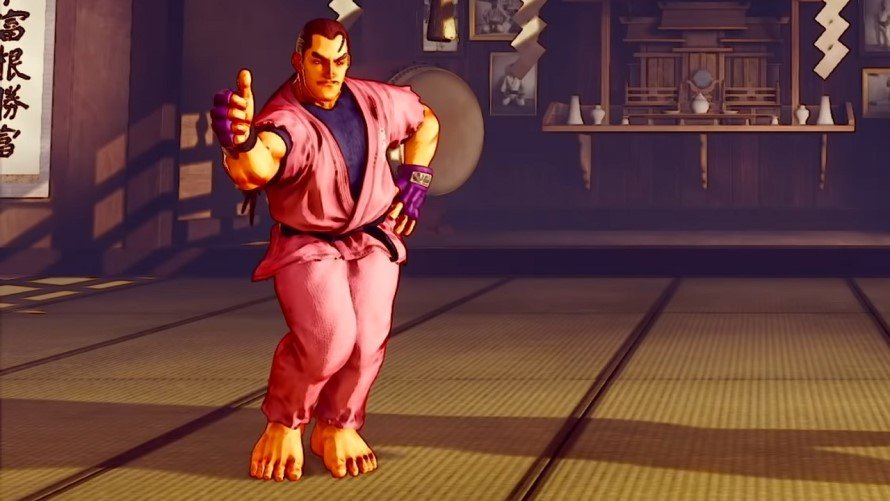 Dan Hibiki fará a sua estreia em Street Fighter V no próximo ano