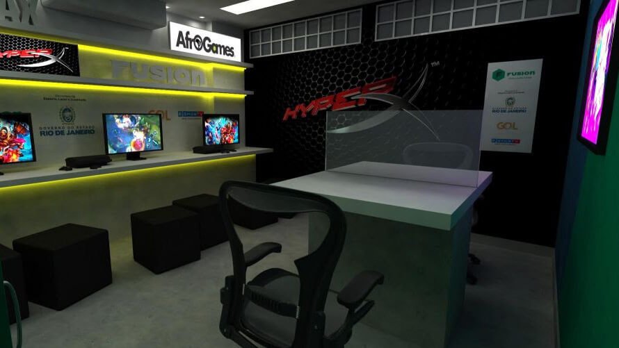 AfroGames e HyperX inovam com sala de stream dentro de favela