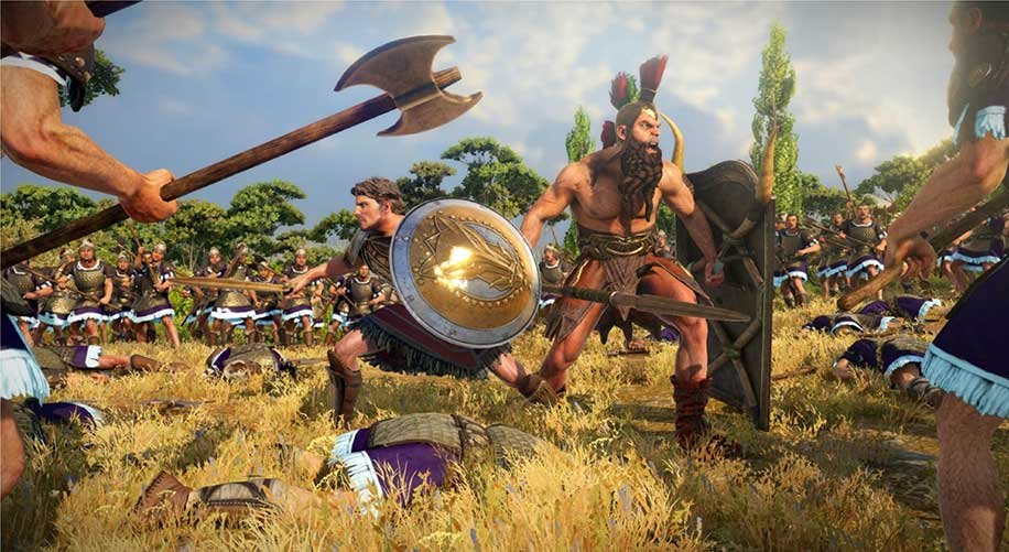 Ájax e Diomedes estão chegando em Total War Saga: Troy