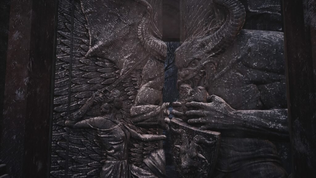 Imagem do texto de Resident Evil Village