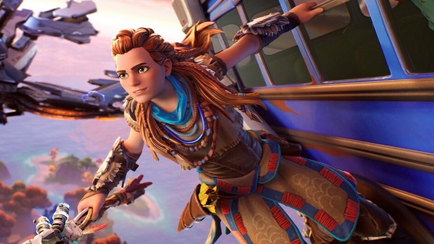 Alloy chega voando ao Fortnite, direto de Horizon Zero Dawn