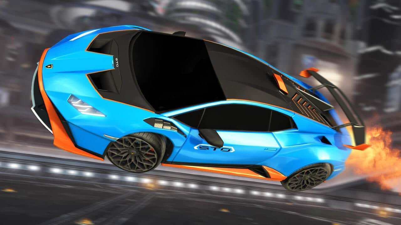 Lamborghini Huracán acelera rumo ao Rocket League