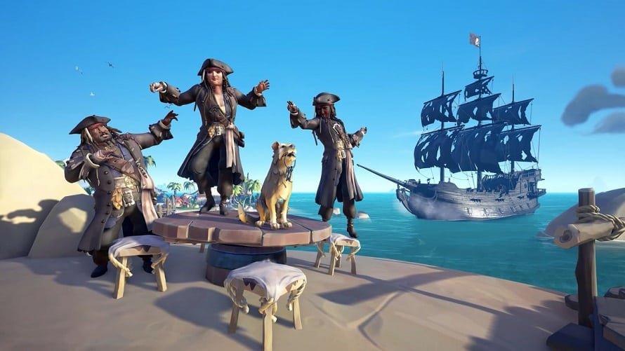 Jack Sparrow chega com a Terceira Temporada de Sea of Thieves