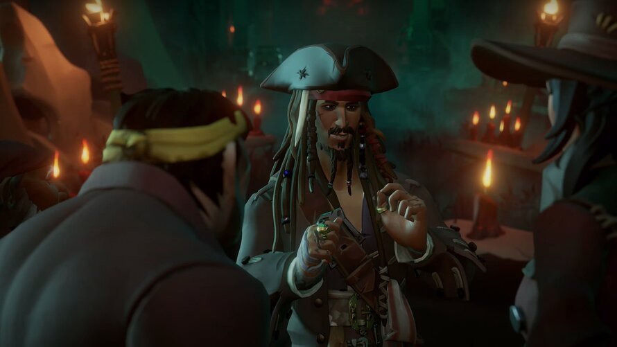 E3 2021: Jack Sparrow vai mostrar o que é ser pirata em Sea of Thieves