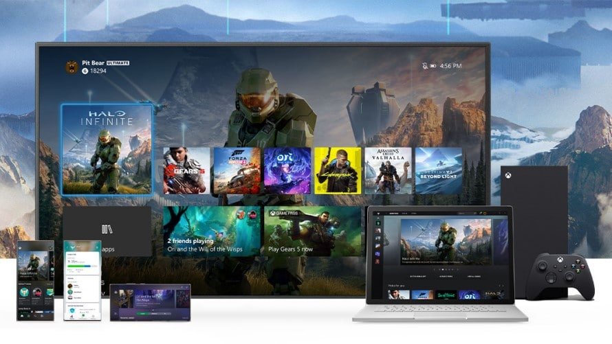 Microsoft atualizará menu do Xbox Series X com 4K