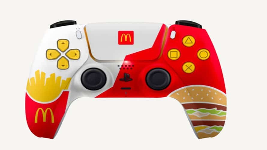 Sony barra controle customizado do McDonald’s