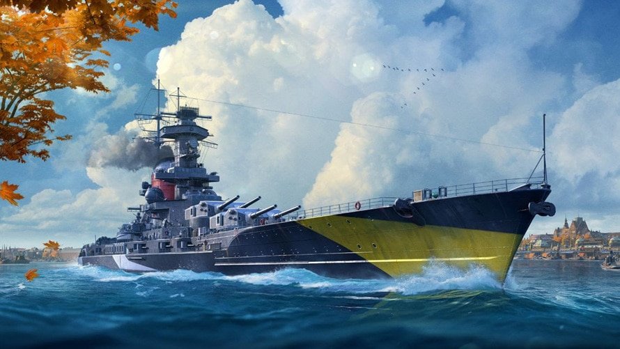 World of Warships recebe nova frota de encouraçados alemães