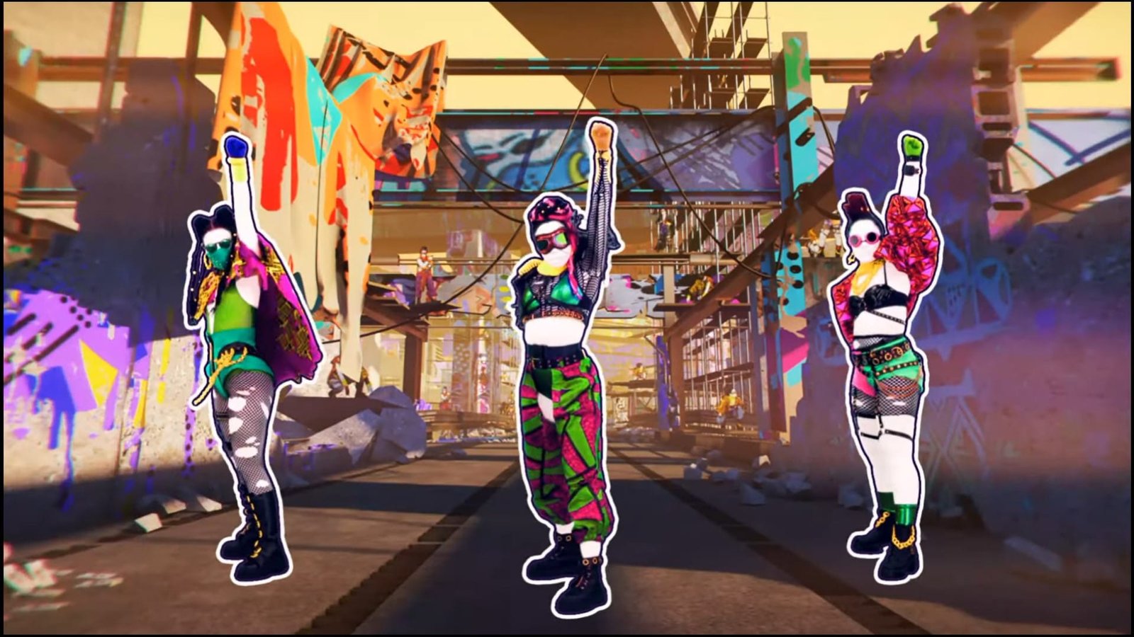 Imagem de fundo do review de Just Dance 2022