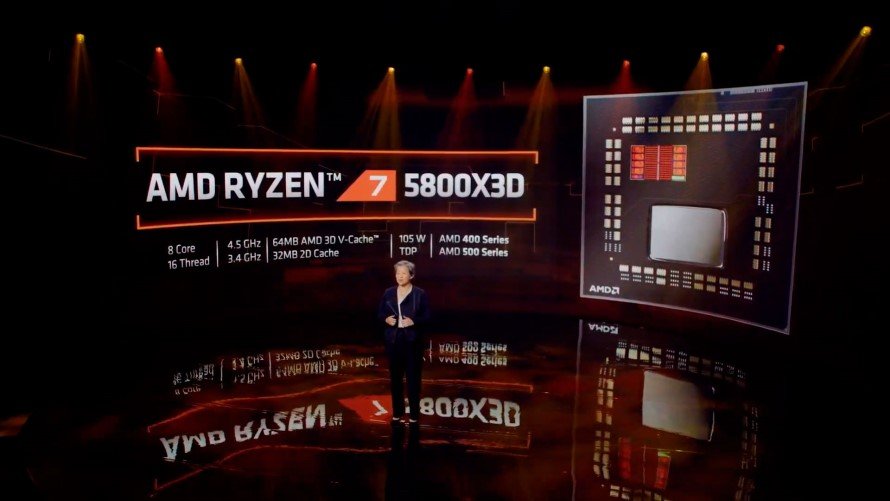 AMD Ryzen 7 5800X3D será lançada no mês de março