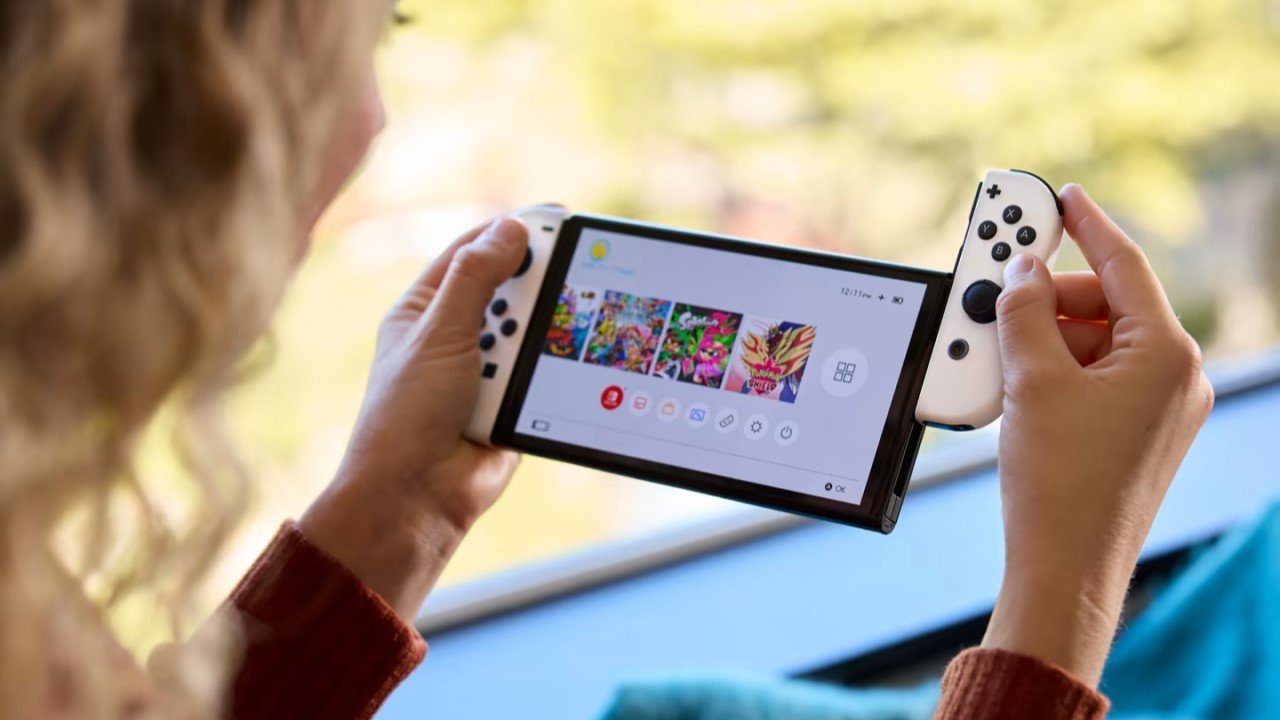 Nintendo Switch OLED está vendendo muito bem