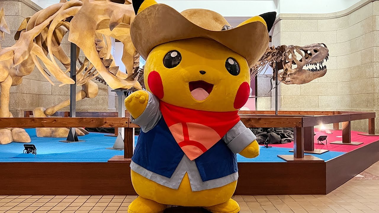Pokémon Fossil Museum abre tour online