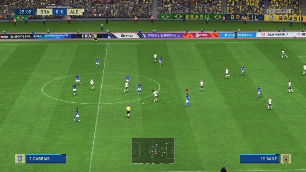 Imagem do review de FIFA 23