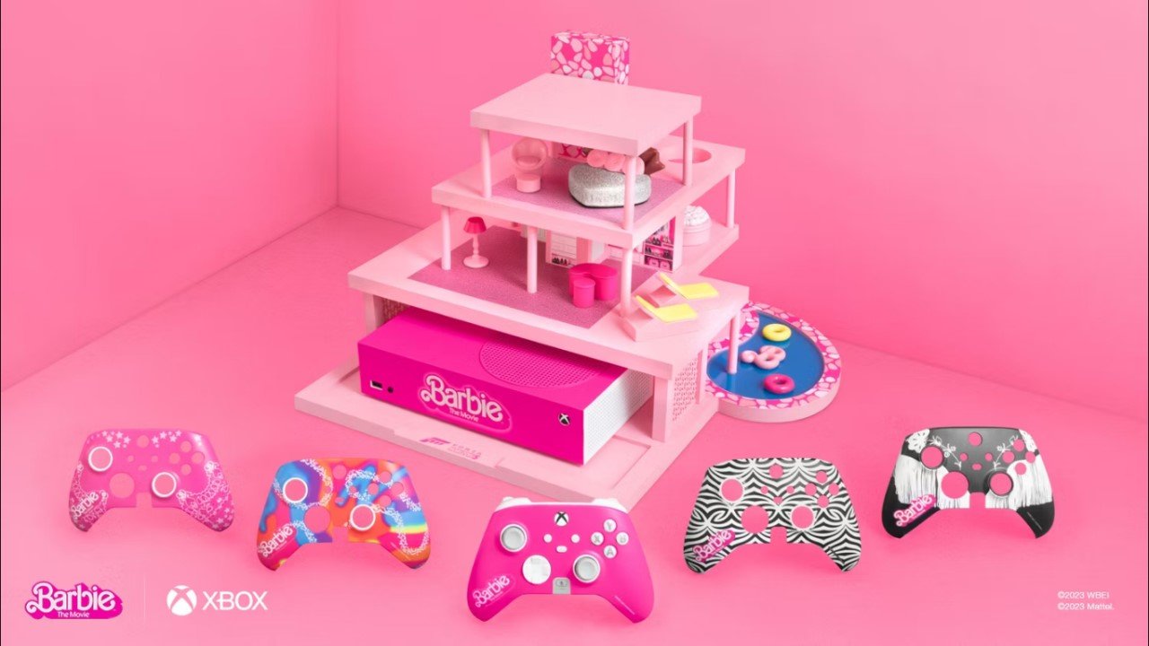 Xbox da Barbie deixará sua área gaming ainda mais fofa