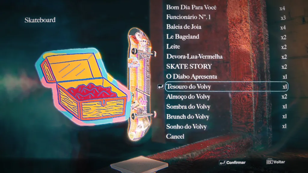 O banquete de luas de Skate Story está servido