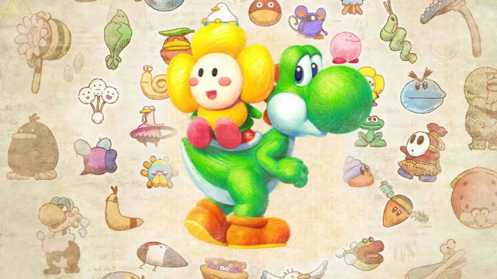 Yoshi and the Mysterious Book_bg