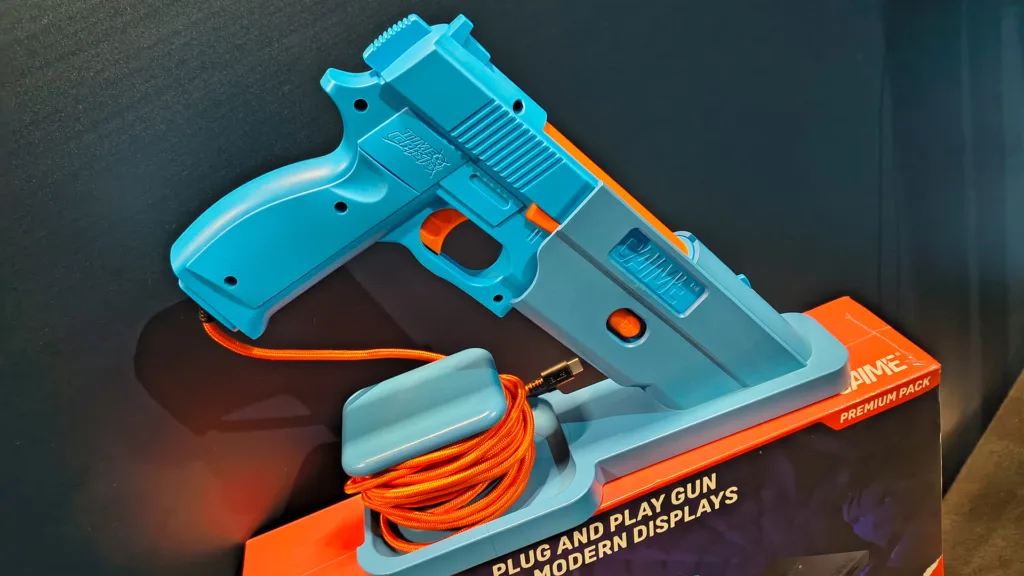 G'AIM'E Lightgun Time Crisis