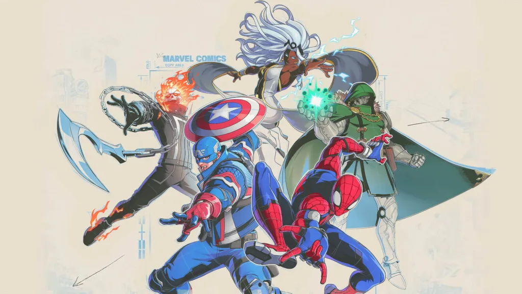 MARVEL Tōkon_ Fighting Souls_bg