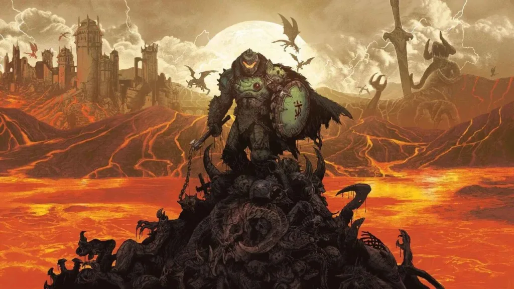 Doom: The Dark Ages com desconto faz parte de nossa lista de promoções
